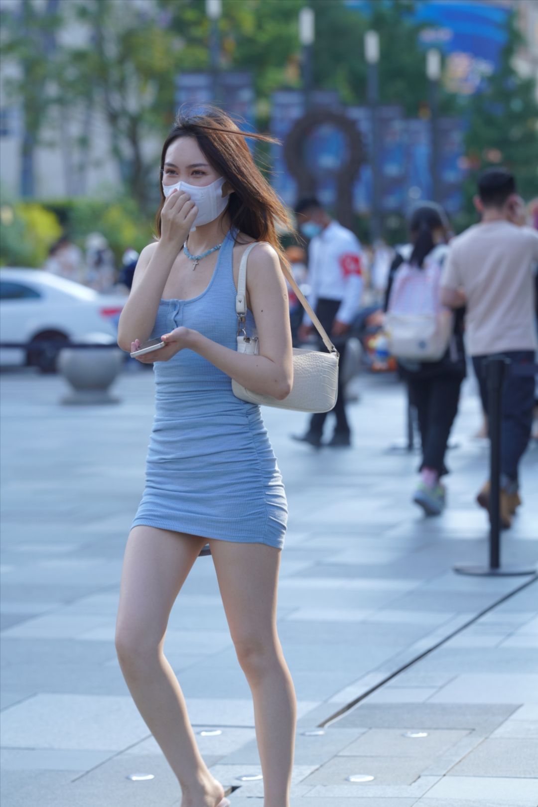 裙装-街拍图满多