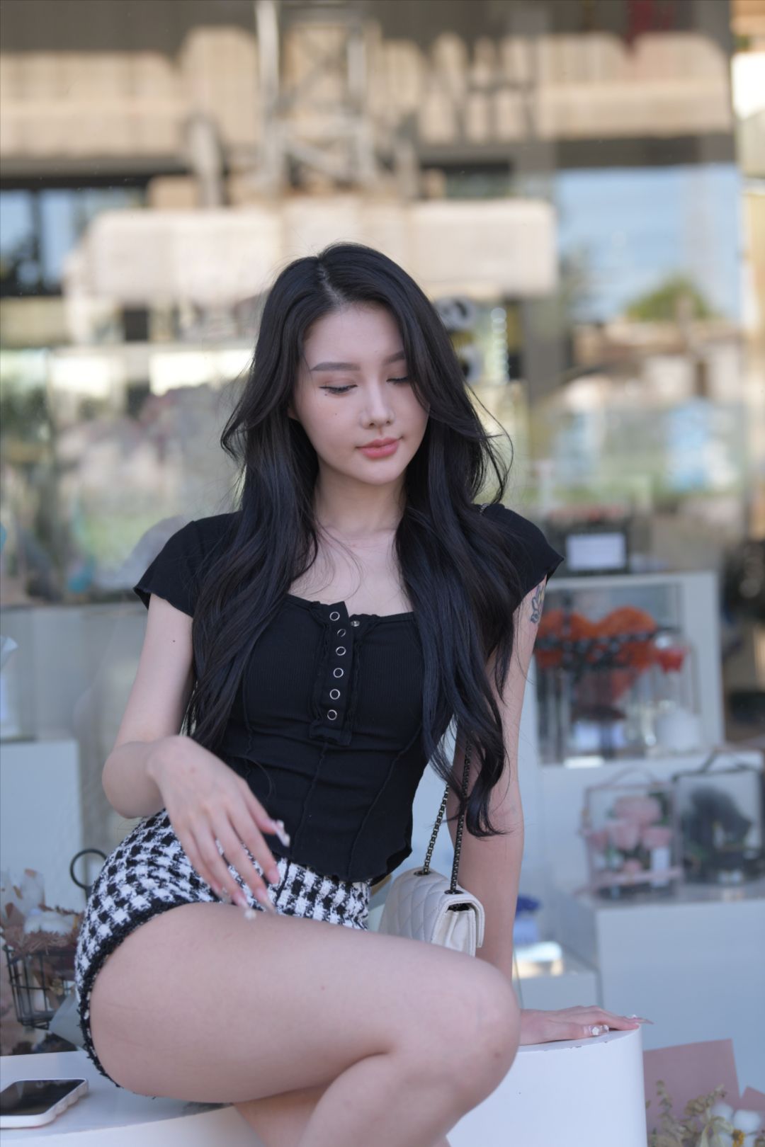 图片[4]-不想迟到的女孩(套图+视频)-街拍图满多