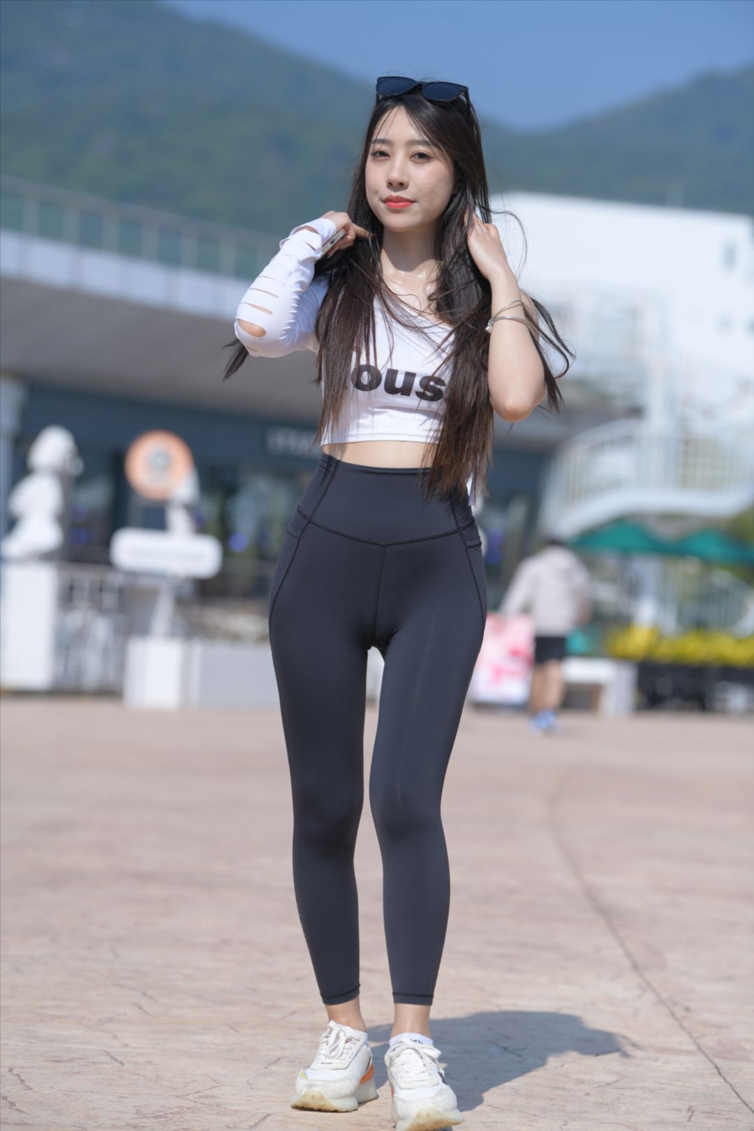 栀子花的心愿(套图+视频)-街拍图满多