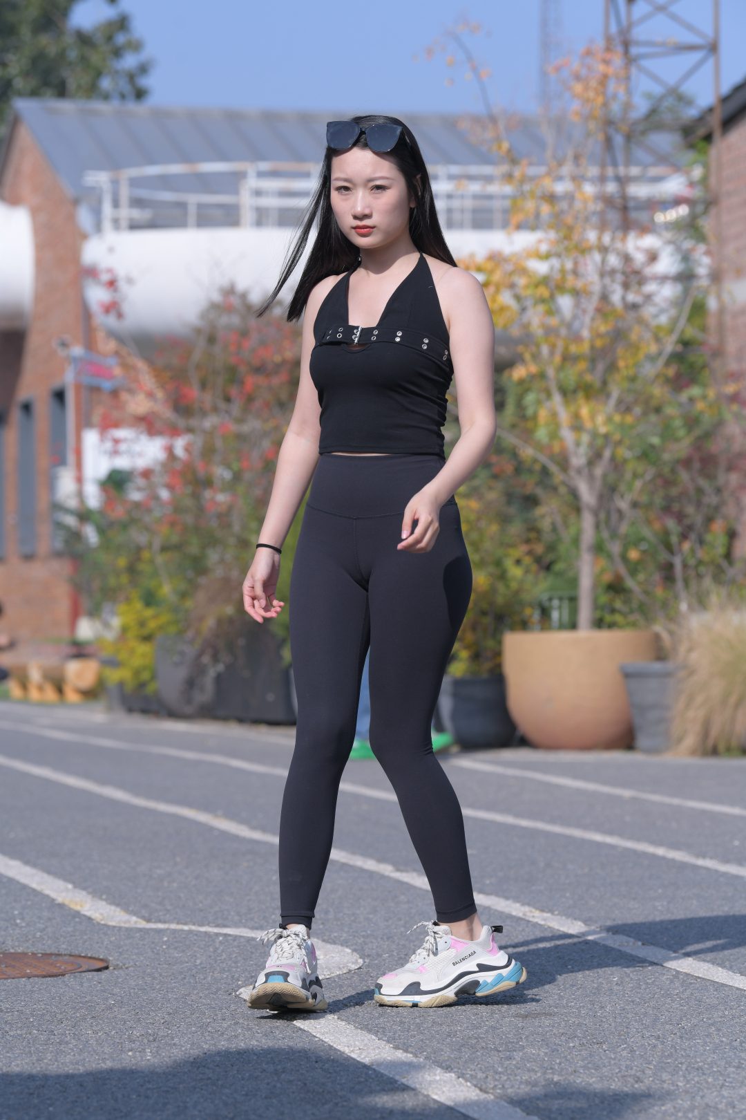 图片[5]-黑色瑜伽裤美女(套图+视频)[增补视频]-街拍图满多