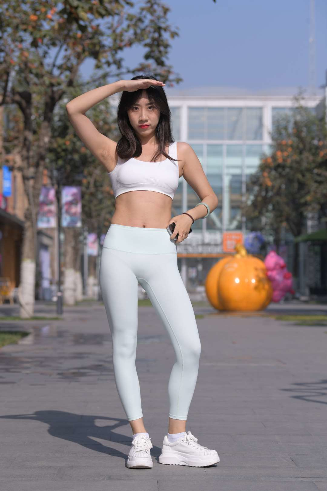图片[3]-[一始专区] 绿意(套图+视频)-街拍图满多